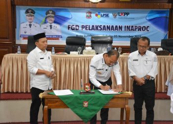 Wali Kota Tanjungbalai Buka FGD INAPROC