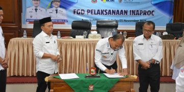 Wali Kota Tanjungbalai Buka FGD INAPROC