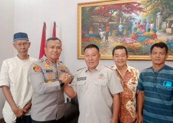 Bahas Ketahanan Pangan, Satgas HKTI Asahan Audensi ke Kapolres