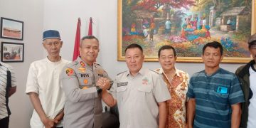 Bahas Ketahanan Pangan, Satgas HKTI Asahan Audensi ke Kapolres