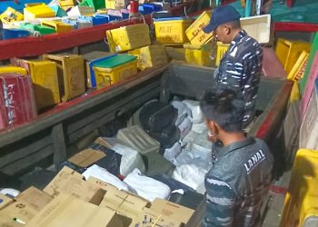Bawa Ballpres Ilegal dari Malaysia ke Tanjungbalai, Dua Kapal Diamankan TNI AL