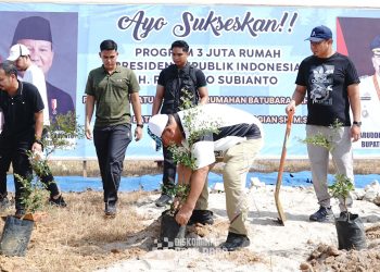 Bupati Resmikan Pembangunan Perumahan Batubara