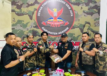 Ocki Pimpin Satgas Grib Jaya Kabupaten Asahan