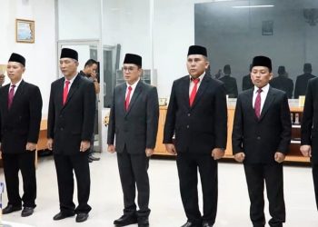 Bupati Labuhanbatu Lantik 6 Pejabat Eselon ll