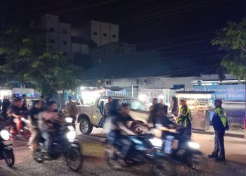 Personel Polres Tanjungbalai Gelar Patroli