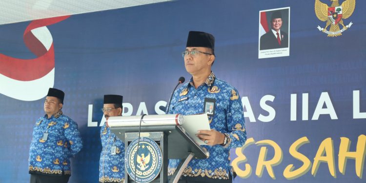 Lapas Labuhan Ruku Peringati Hari Pahlawan