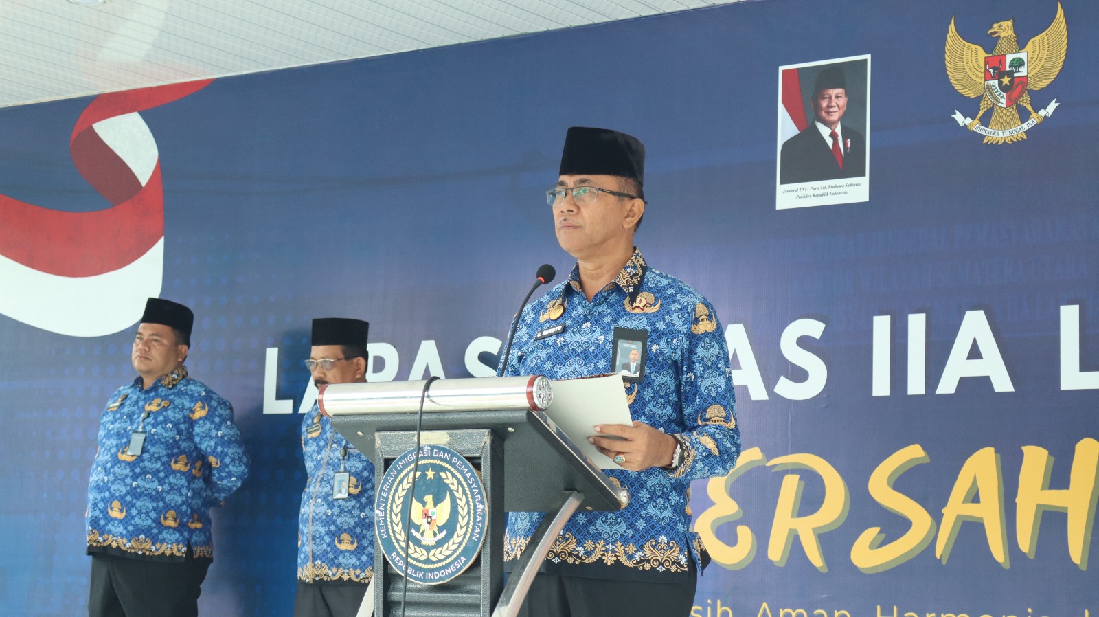Lapas Labuhan Ruku Peringati Hari Pahlawan