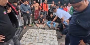 Suara Letusan Senjata Api Terdengar Saat Polisi Tangkap 2 Pria yang bawa 76 Kg Sabu