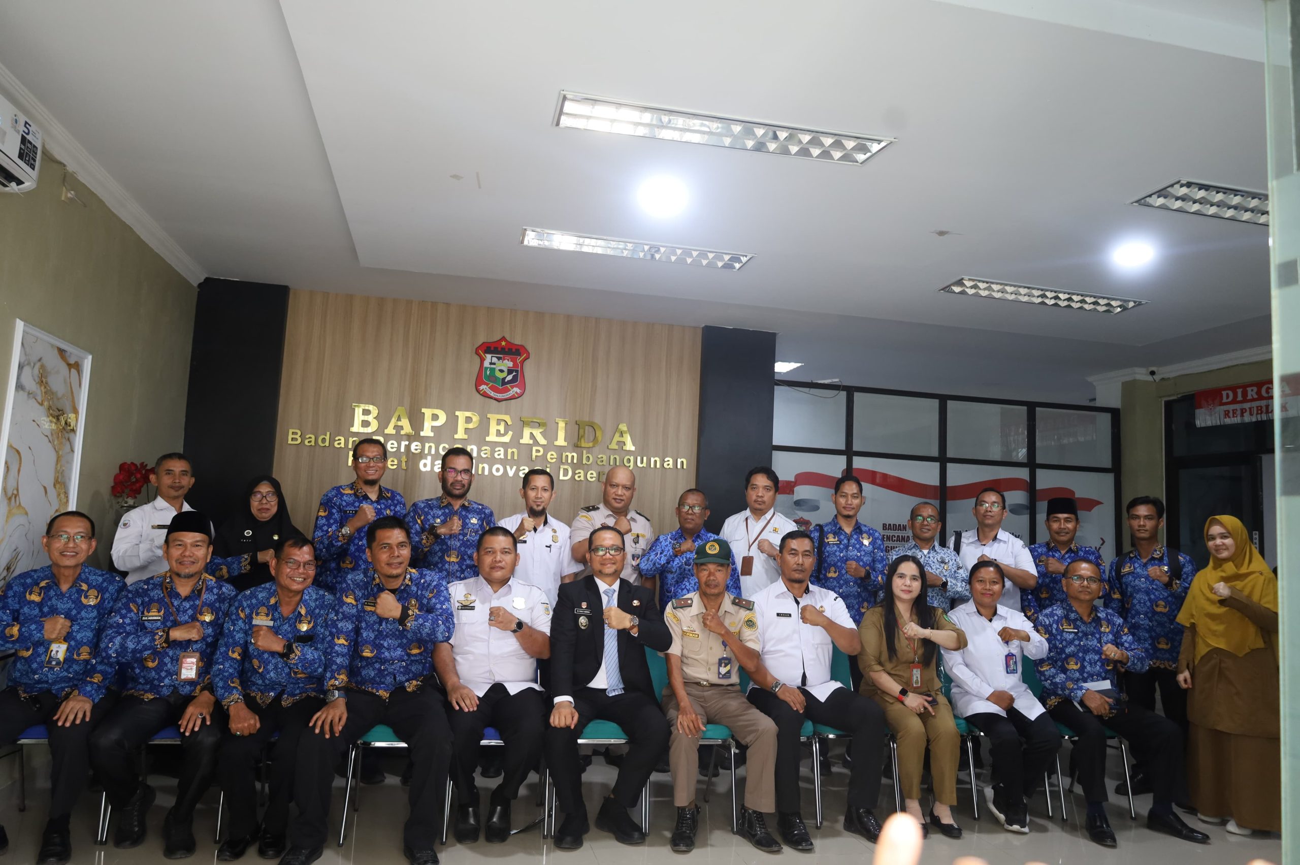 Wakil Wali Kota Tanjungbalai, Muhammad Fadly Abdina memimpin Forum Group Discussion