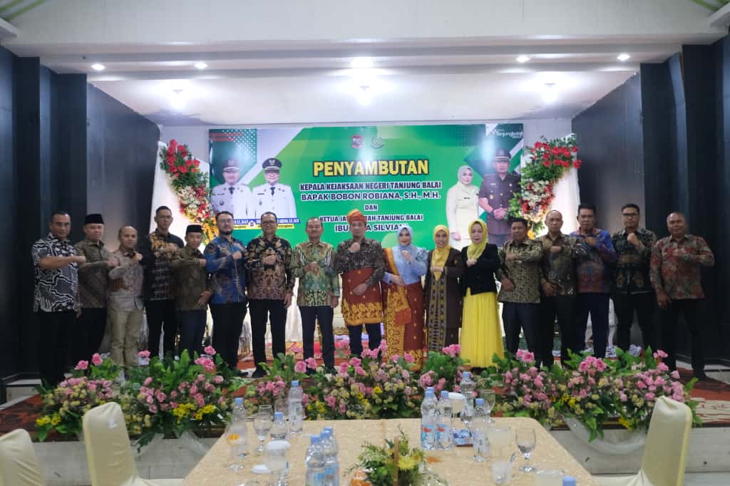 Acara penyambutan dan ramah tamah Kajari Tanjungbalai yang Baru. 