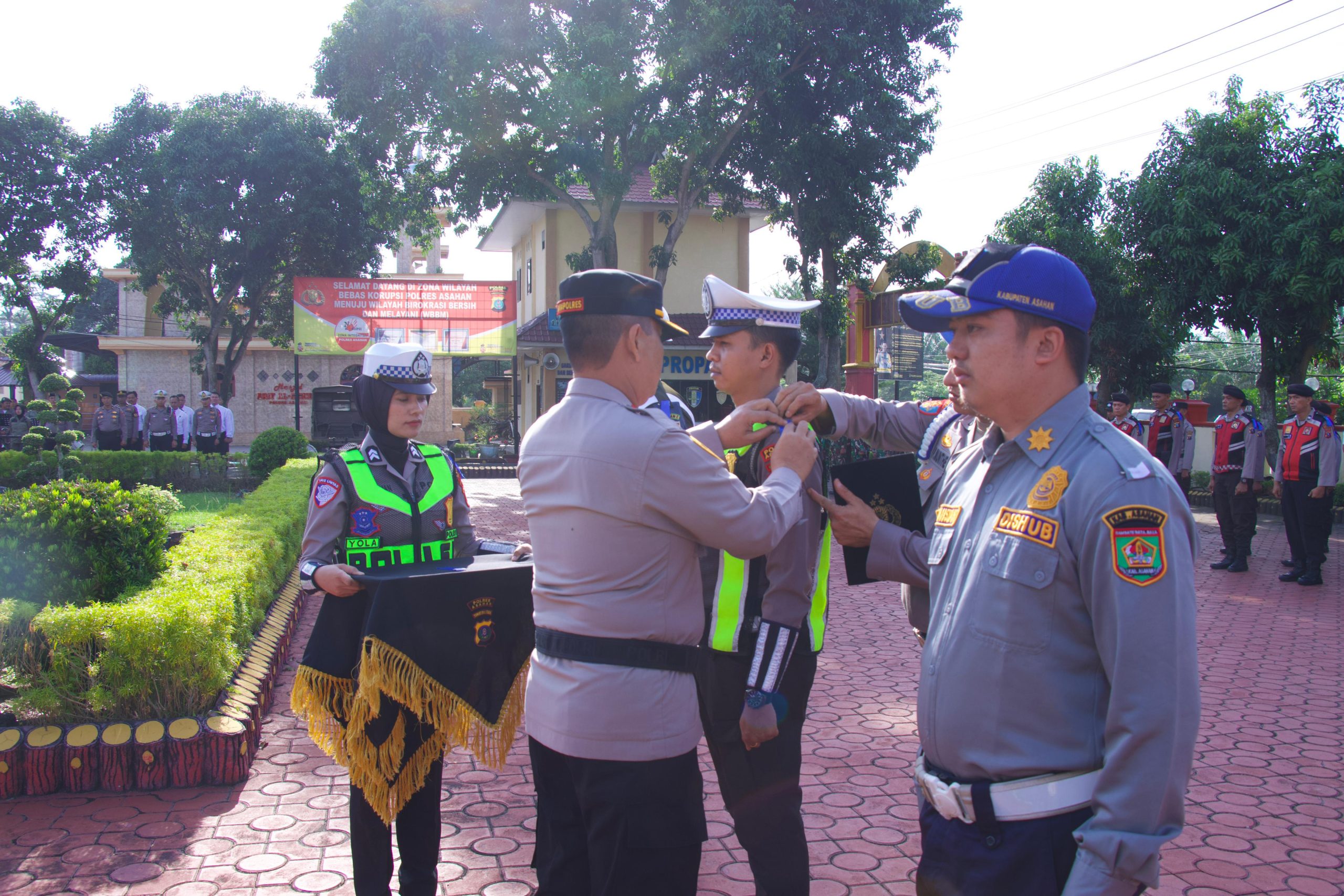 Polres Asahan Gelar Apel Oprasi Zebra Toba 2025