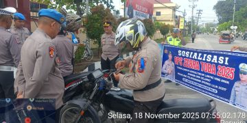 Operasi Zebra Toba 2025, Sipropam Polres Tanjungbalai Gelar Razia Internal