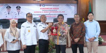 Walikota Tanjungbalai Terima Kunker Pimpinan Ombudsman RI