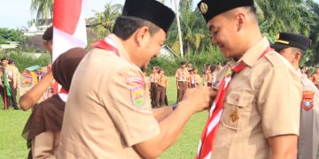 Kamabiran Buka Perkemahan Jambore Ranting