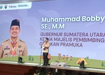 Bobby Ajak Pramuka Sumut Perangi Narkoba dan Dukung Target Indonesia Emas 2045