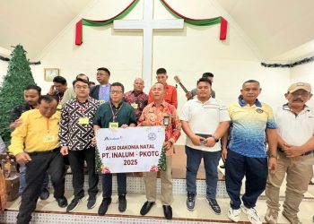 Lapas Labuhan Ruku Terima Aksi Diakonia Natal PT INALUM–PKOTG bagi Gereja dan Masjid
