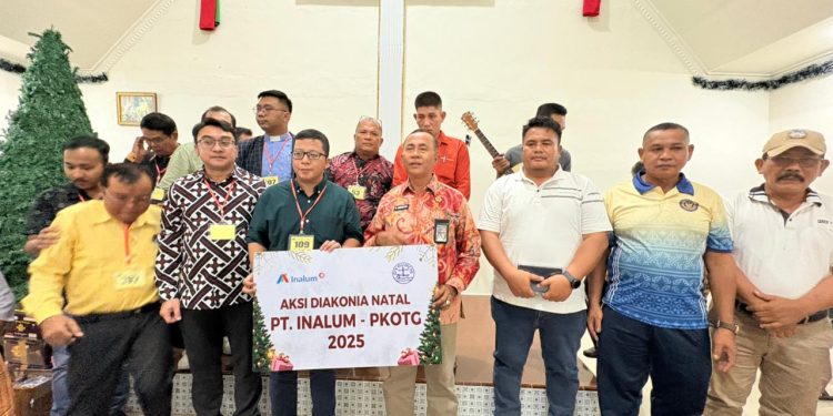Lapas Labuhan Ruku Terima Aksi Diakonia Natal PT INALUM–PKOTG bagi Gereja dan Masjid