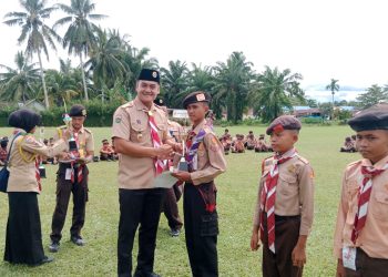 Camat Kota Kisaran Barat Tutup Jambore Ranting 2025