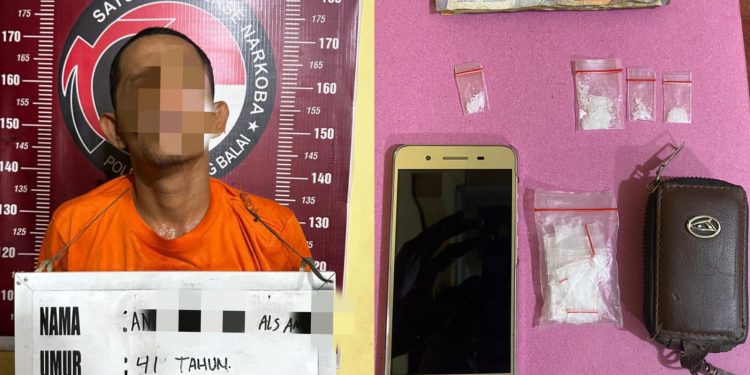 Miliki Sabu, Pria ini Diamankan Satres Narkoba Polres Tanjungbalai
