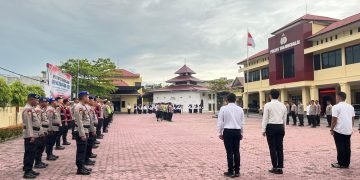 Pimpin Apel Pagi, Wakapolres Tanjungbalai Tekankan Disiplin Gatur dan Etika Personel