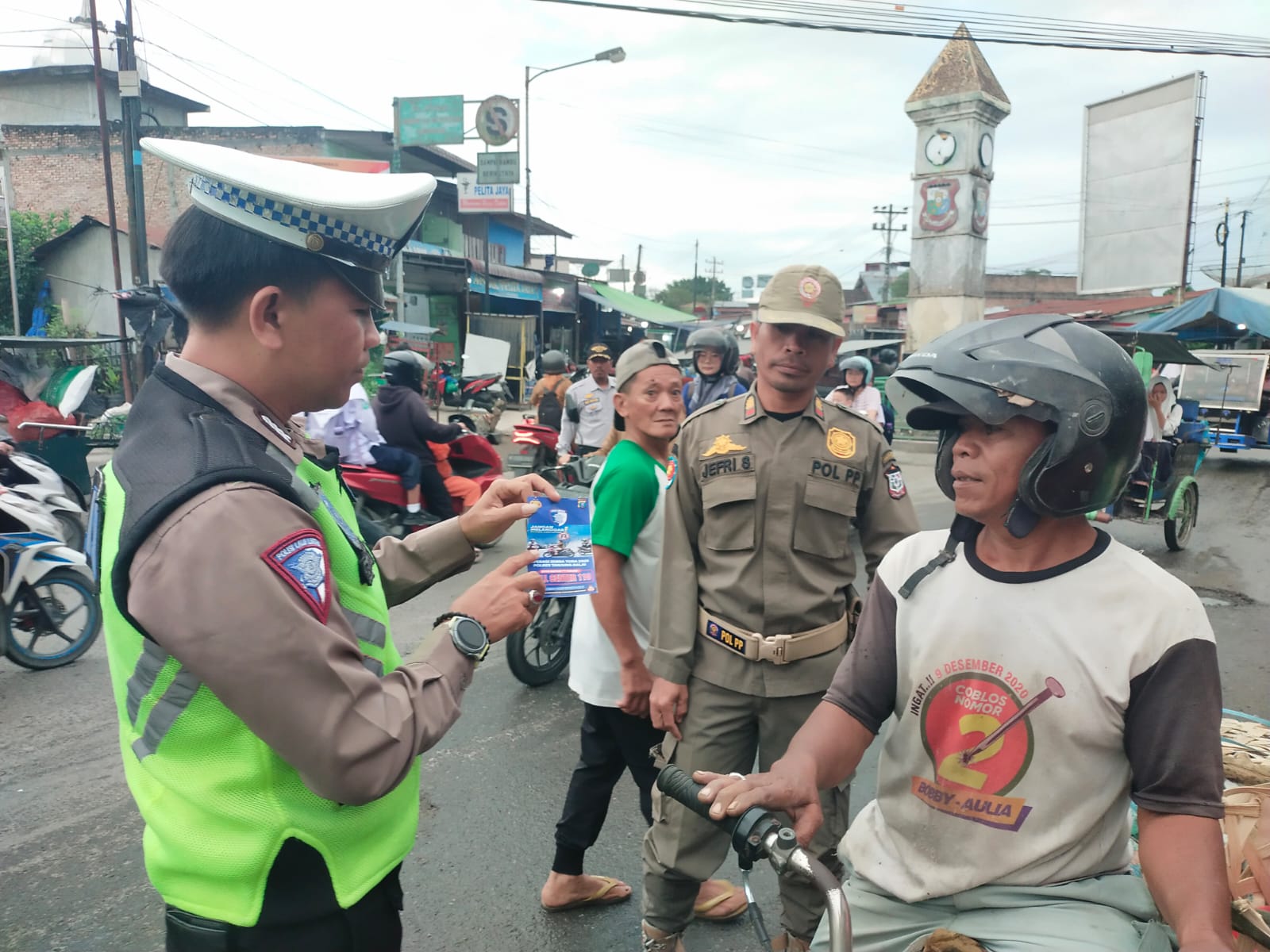 Oprasi zebra di Tanjungbalai.