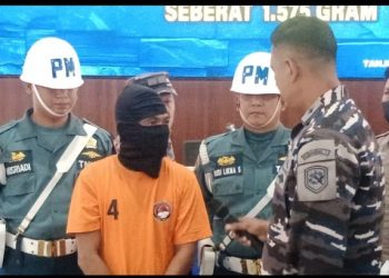 Bawa 1 1/2 Kg Sabu Dari Malaysia ke Bagan Asahan, Warga Madura Ditangkap TNI AL
