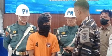 Bawa 1 1/2 Kg Sabu Dari Malaysia ke Bagan Asahan, Warga Madura Ditangkap TNI AL