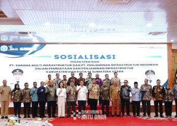Bupati Baharuddin Hadiri Sosialisasi PT SMI dan PT PII 