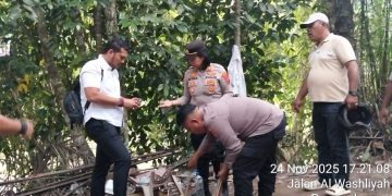 Kapolsek Kualuh Hulu Pimpin GSN di Desa Sidua dua