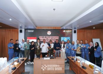 Bupati Batubara Terima Kunjungan Dubes RI untuk Kazakhstan di PT Inalum Kuala Tanjung