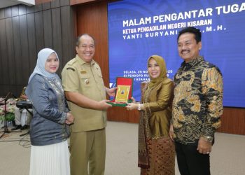 Penuh Rasa Kekeluargaan, Pemkab Asahan Lepas Ketua PN Kisaran