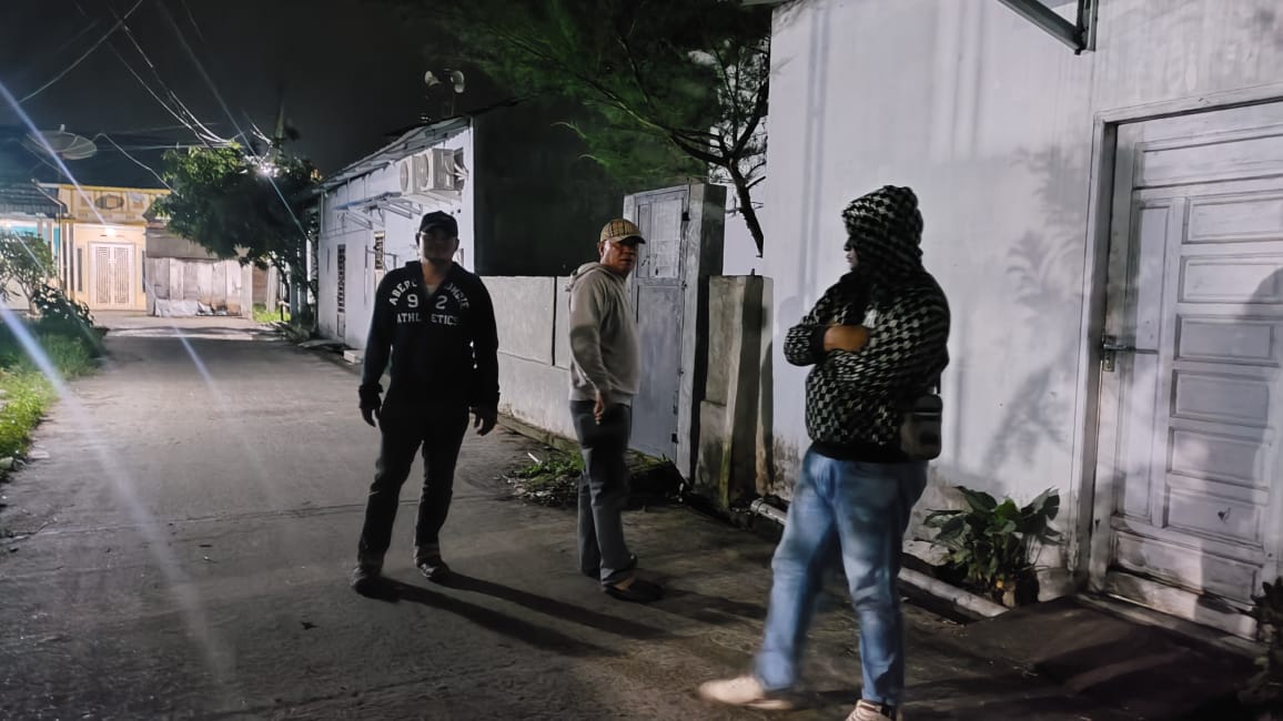 Personel Satreskrim Tanjungbalai Gelar Patroli Malam Hari