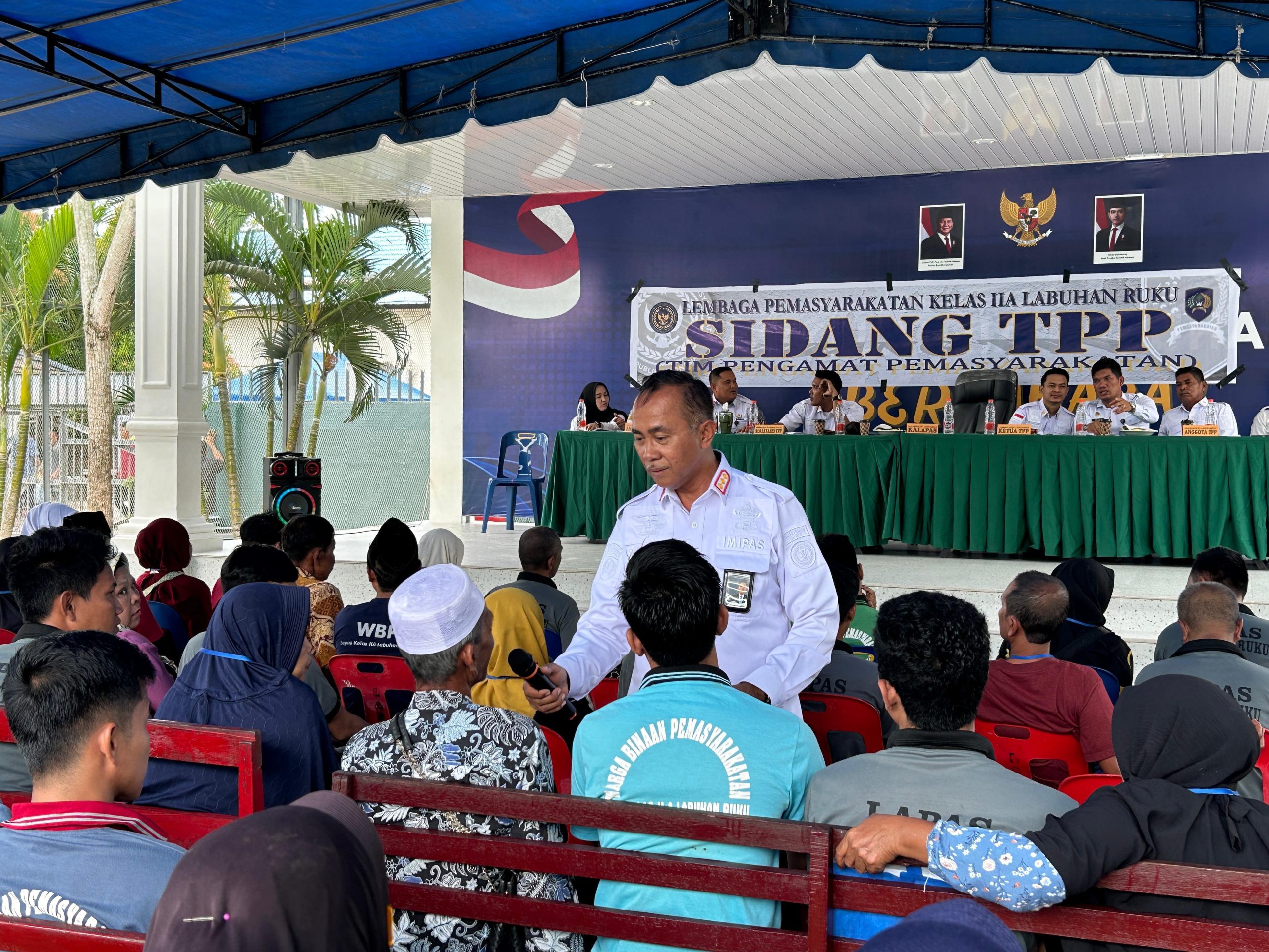 Kalapas Labuhan Ruku Pimpin Sidang TPP.