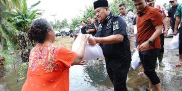 Bupati Batubara Tinjau Lokasi Terdampak Banjir