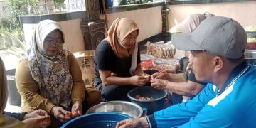 Pemerintah Desa Meranti Mendirikan Dapur Umum Untuk Korban Banjir