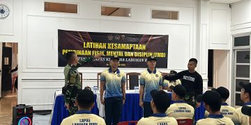 Lapas Labuhan Ruku Gelar Latihan Kesamaptaan Fisik, Mental dan Disiplin