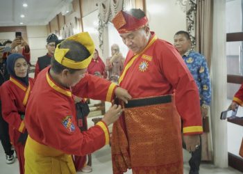 Tapak Suci Kukuhkan Bupati Asahan sebagai Pendekar Madya