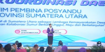 Ketua TP Posyandu Asahan Hadiri Rakorda Sumut, Fokus pada Transformasi Kelembagaan dan Penguatan Layanan Dasar