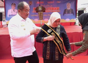 Bupati Asahan Lantik Bunda Literasi dan Buka Lomba Minat Baca 2025