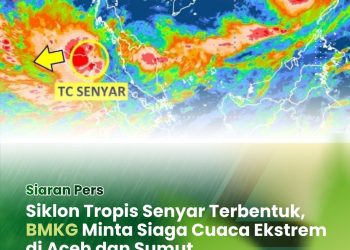 Pemkab Asahan: Waspada Cuaca Ekstrim Dampak Siklon Tropis Senyar