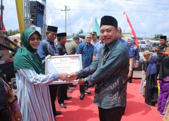 Bupati Asahan Hadiri Haul dan Hari Jadi Desa Simpang Empat ke-2