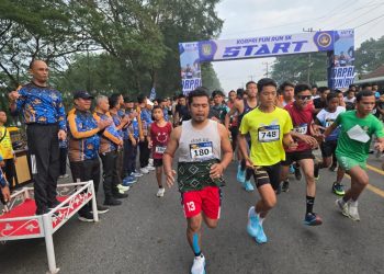 Fun Run Warnai HUT KORPRI Asahan, Donasi Mengalir untuk Korban Bencana