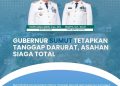Gubernur Sumut Tetapkan Status Tanggap Darurat, Pemkab Asahan Perkuat Kesiapsiagaan