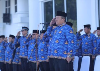 Bupati Asahan Ajak ASN Perkuat Integritas pada Upacara HUT Korpri ke-54