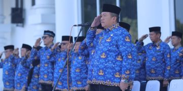 Bupati Asahan Ajak ASN Perkuat Integritas pada Upacara HUT Korpri ke-54