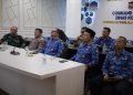Wakil Walikota dan Forkopimda Kota Tanjungbalai Zoom Meeting Bersama Mendagri 