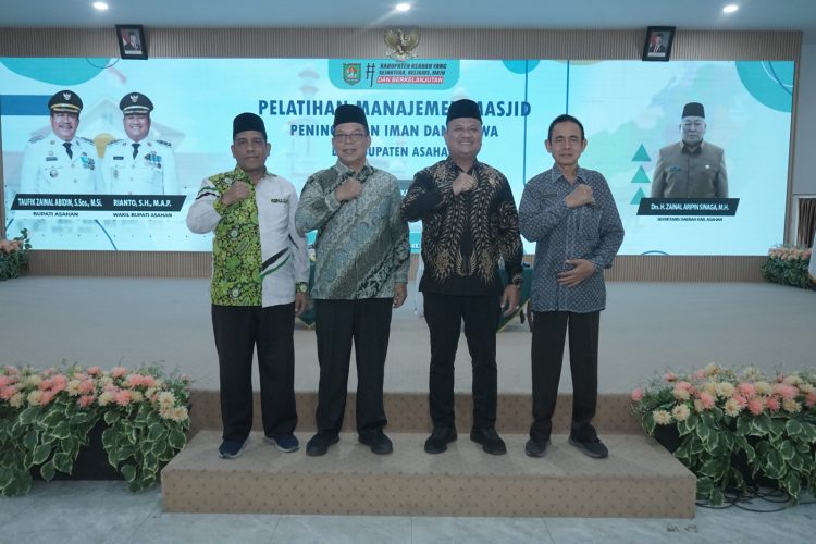 Pemkab Asahan Tingkatkan Kapasitas Pengurus Masjid Lewat Pelatihan Manajemen dan Penguatan Iman