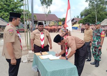 Ini Pesan Ka Kwarcab Asahan Saat Melantik Pengurus Mabiran Buntu Pane