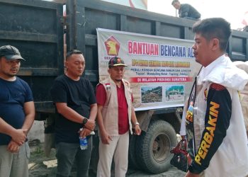 DPC Gerindra Labuhanbatu Salurkan Bantuan untuk Korban Bencana di Tapsel, Madina, dan Sibolga
