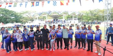 Bupati Baharuddin Hadiri Fest dan Fun Run 3K dan 5K Lanal Tanjungbalai Asahan